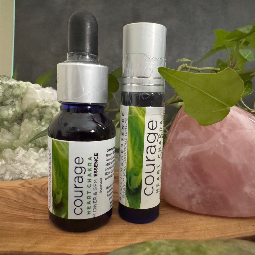 4th Chakra COURAGE: Heart Chakra Aromatic Anointing Oil