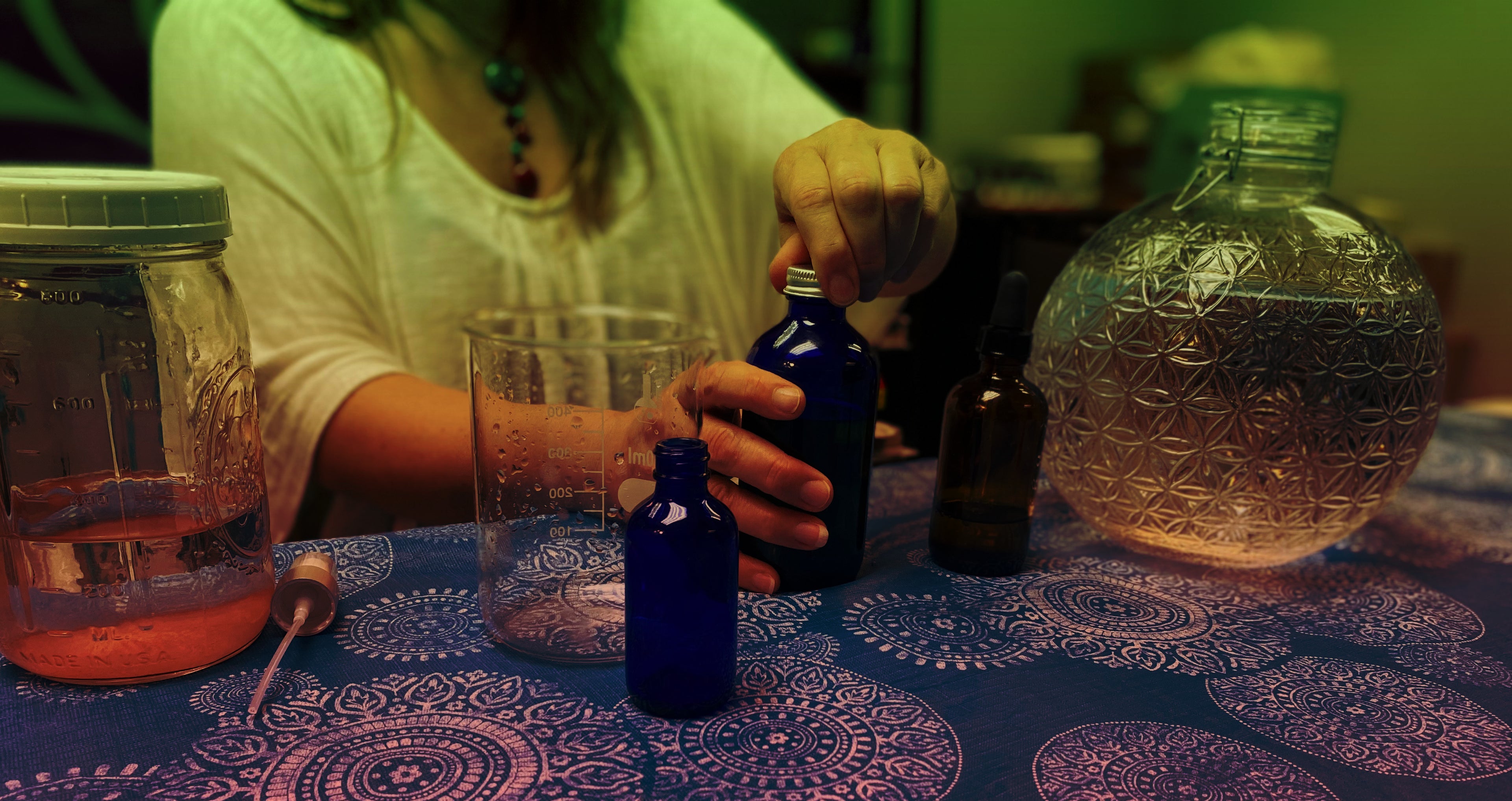 Custom Flower Essence & Aromatherapy Blends