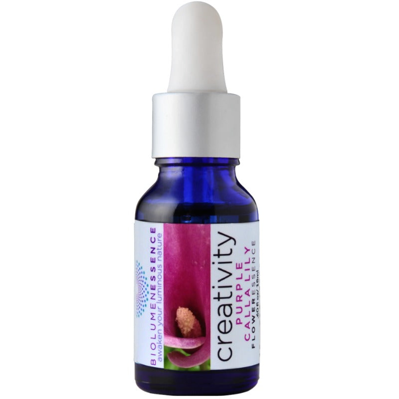 Creativity Purple Calla Lily Flower Essence