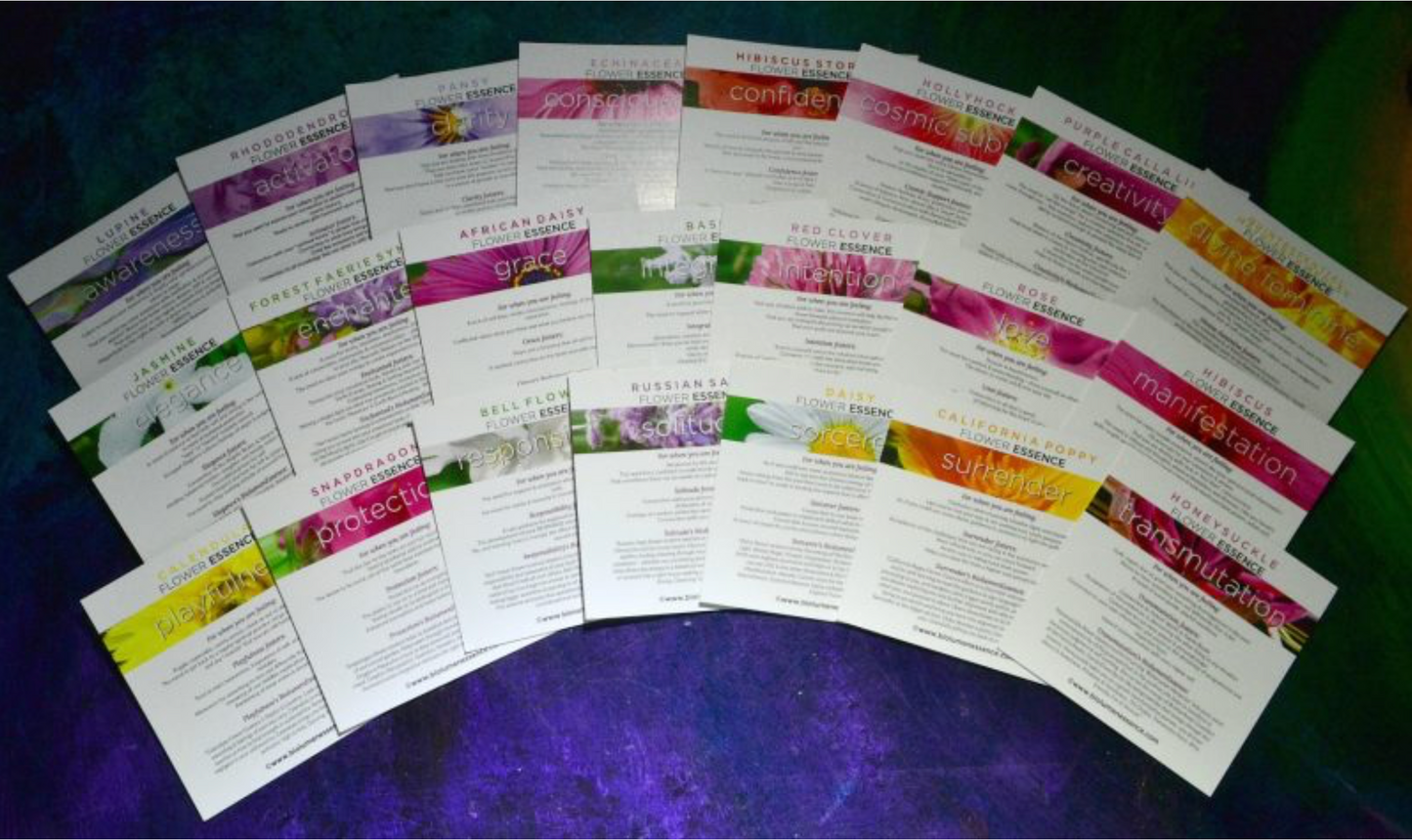 Flower Essence Personality Profile Card Collection