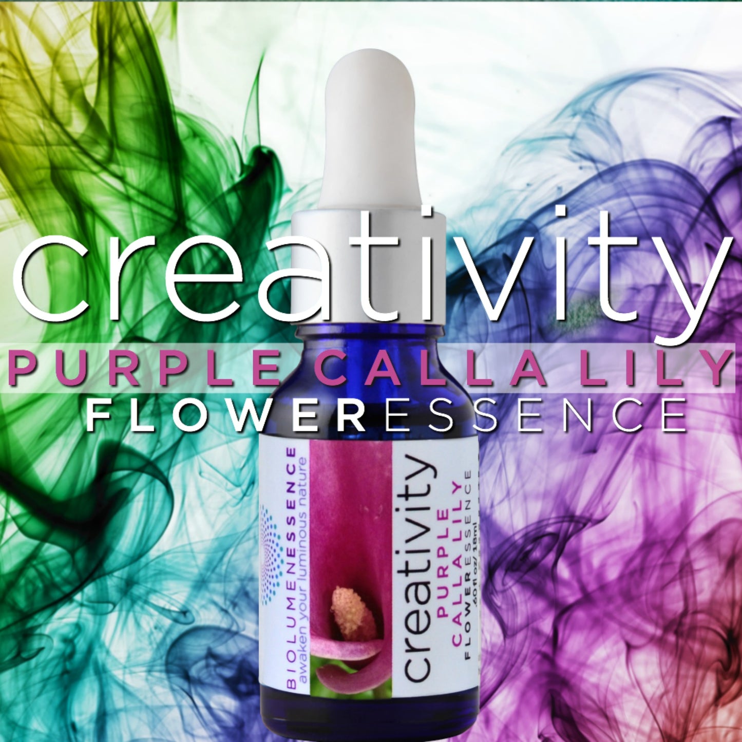 Creativity Purple Calla Lily Flower Essence
