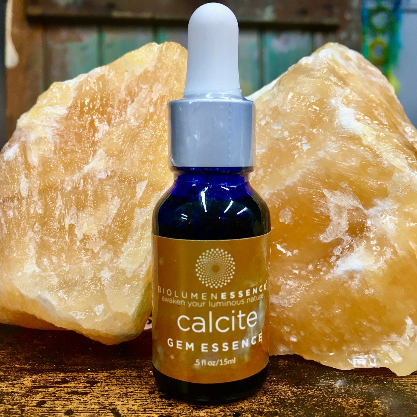 Orange Calcite Gem Essence